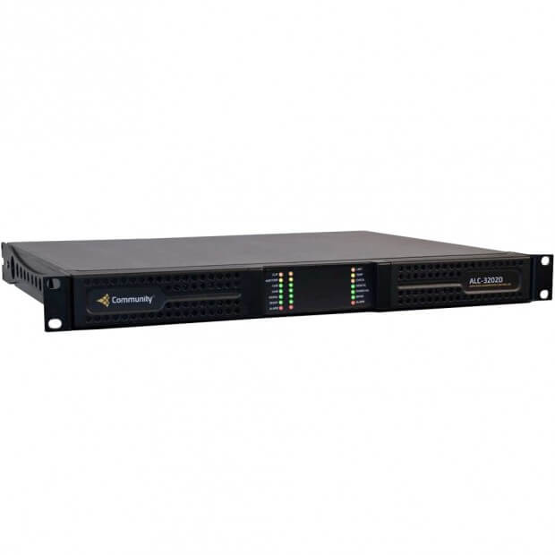 Community ALC-3202D, 2 canales x 3200W + DSP y Dante